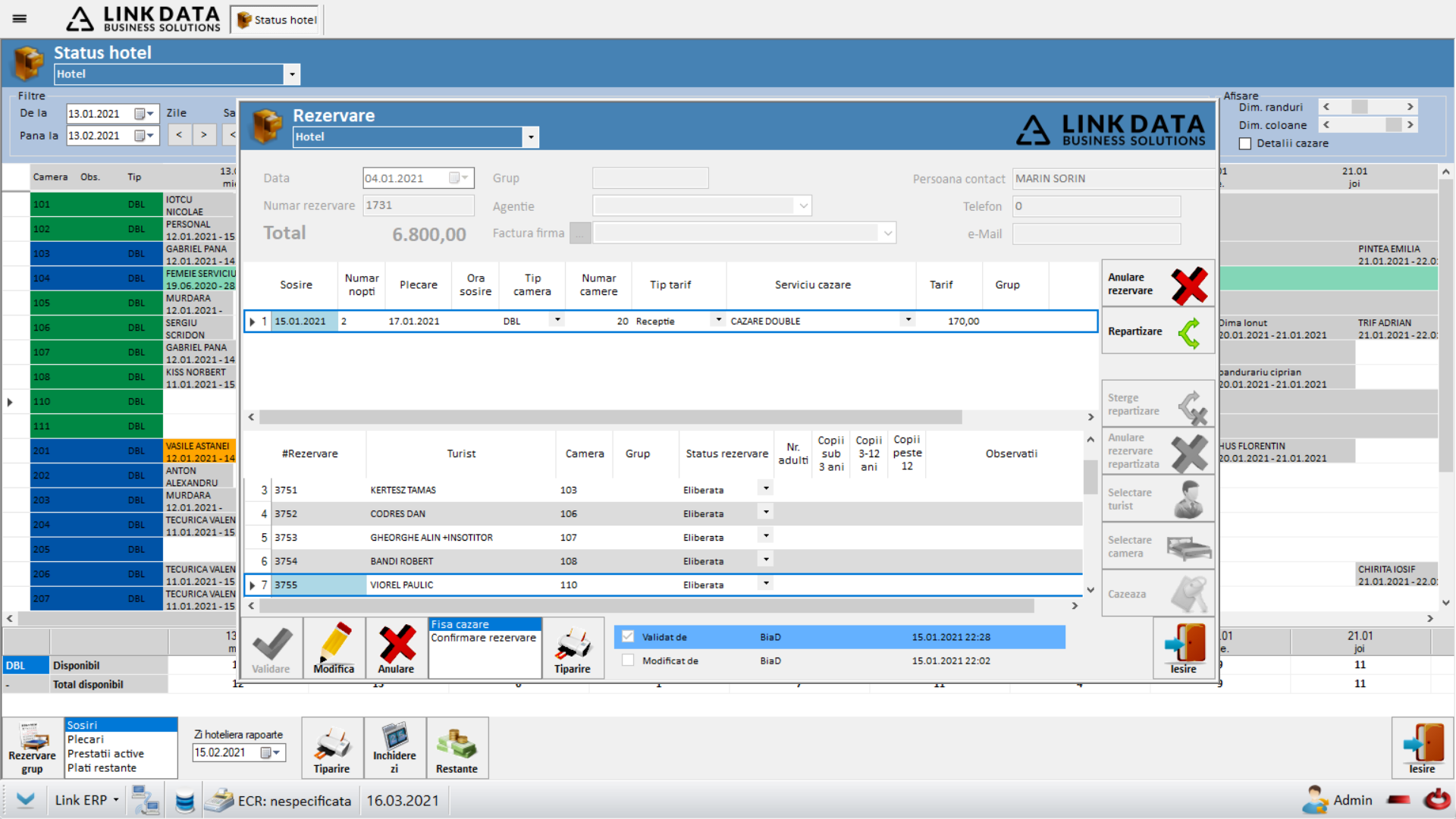 LINKbooking — rezervare